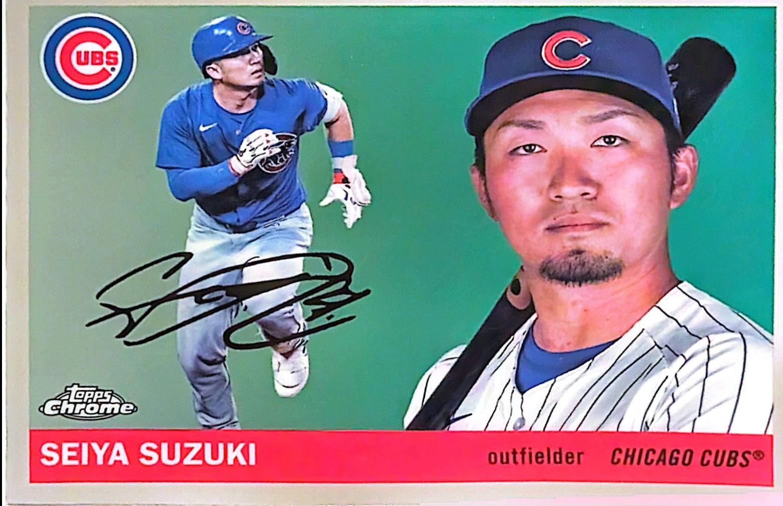 2025 Topps Chrome Platinum Seiya Suzuki #57 card
