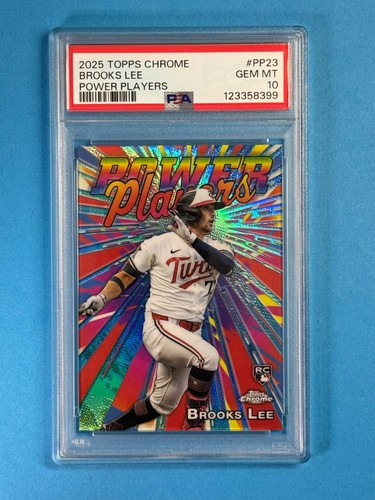 2025 Topps Chrome Power Players Brooks Lee #PP-23 card