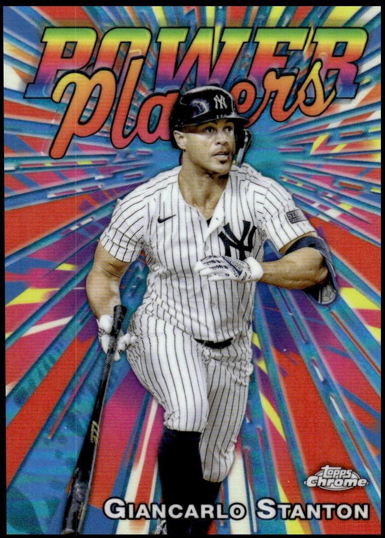 2025 Topps Chrome Power Players Giancarlo Stanton #PP-13 card