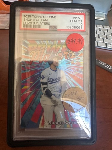 2025 Topps Chrome Power Players Shohei Ohtani #PP-25 card