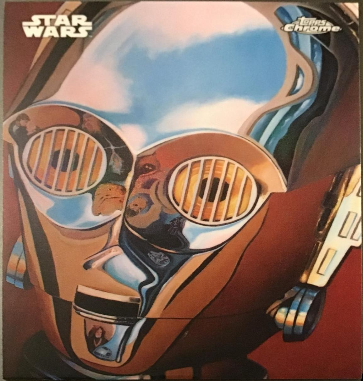 2025 Topps Chrome Reflections C-3PO #R-11 card