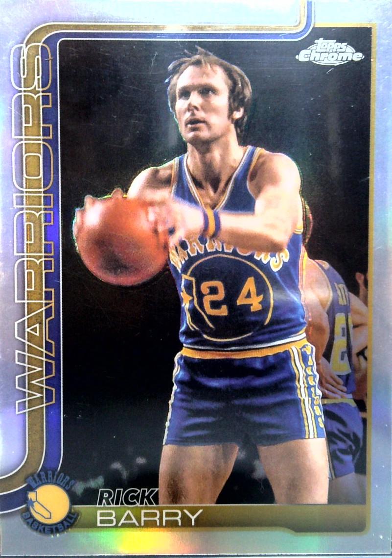 2025 Topps Chrome Rick Barry [Refractor] #249 card