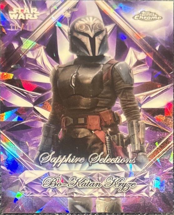 2025 Topps Chrome Sapphire Selections Bo-Katan Kryze #SS-2 card