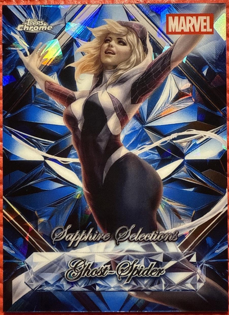 2025 Topps Chrome Sapphire Selections Ghost-Spider #SS-2 card