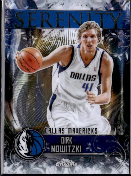 2025 Topps Chrome Serenity Dirk Nowitzki #SY-10 card