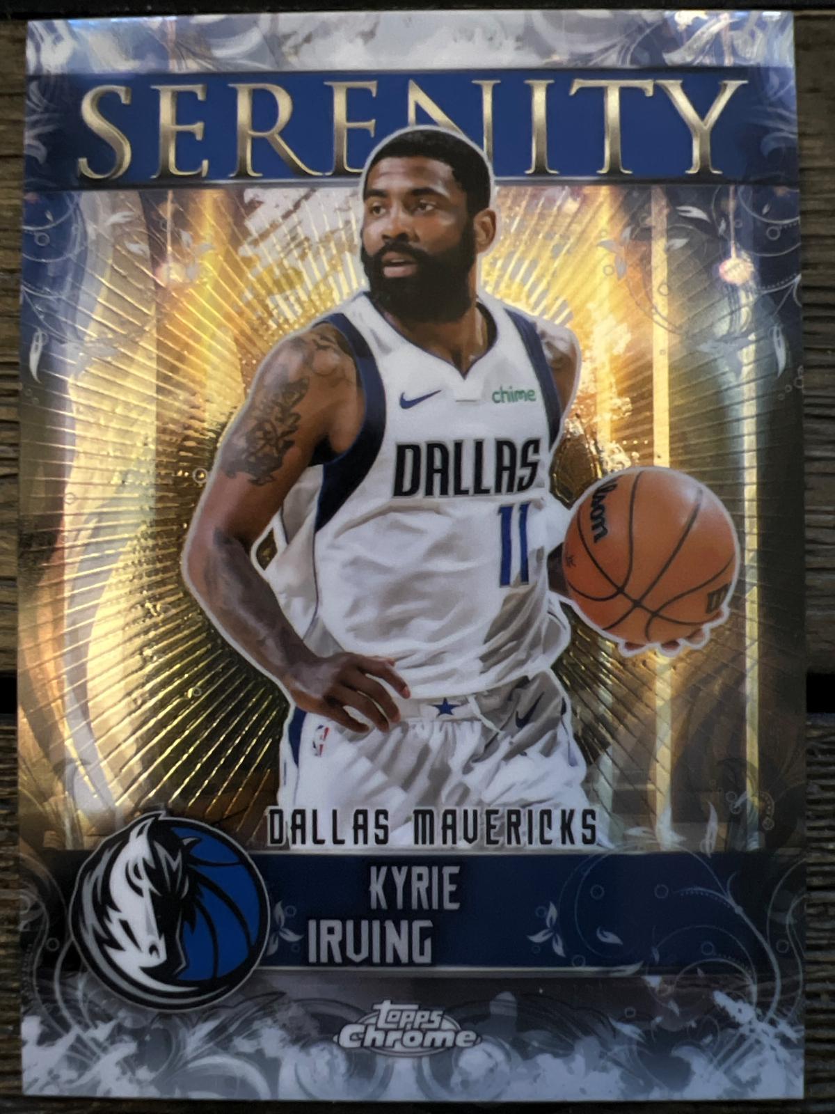 2025 Topps Chrome Serenity Kyrie Irving #SY-6 card