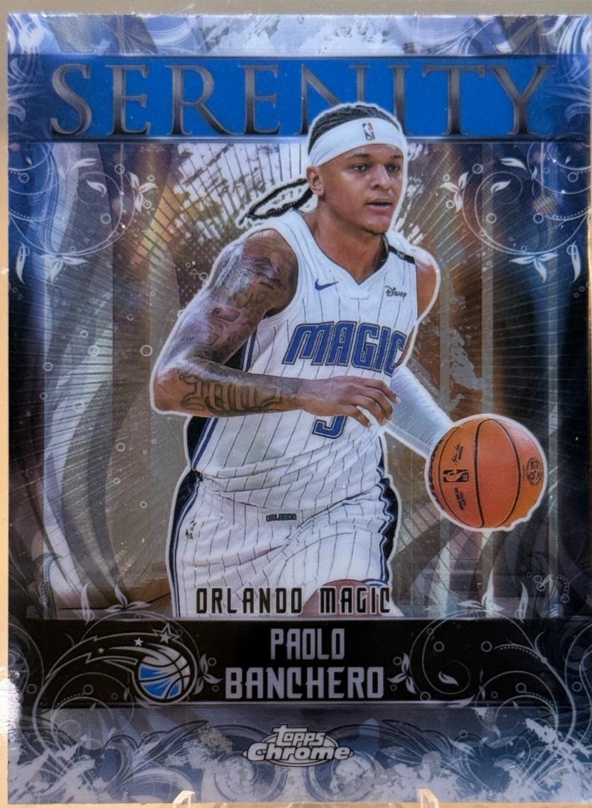 2025 Topps Chrome Serenity Paolo Banchero [Refractor] #SY-5 card