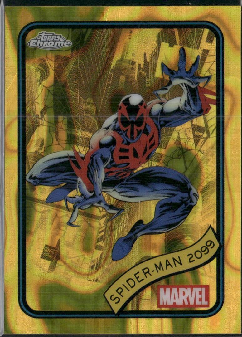 2025 Topps Chrome Spider-Man 2099 #112 card