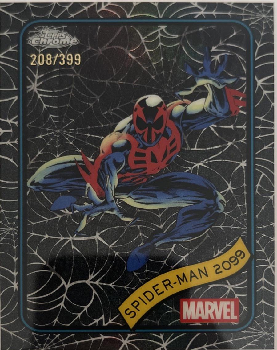 2025 Topps Chrome Spider-Man 2099 [Web] #112 card