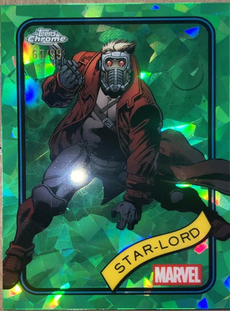 2025 Topps Chrome Star-Lord [Green Sapphire] #104 card