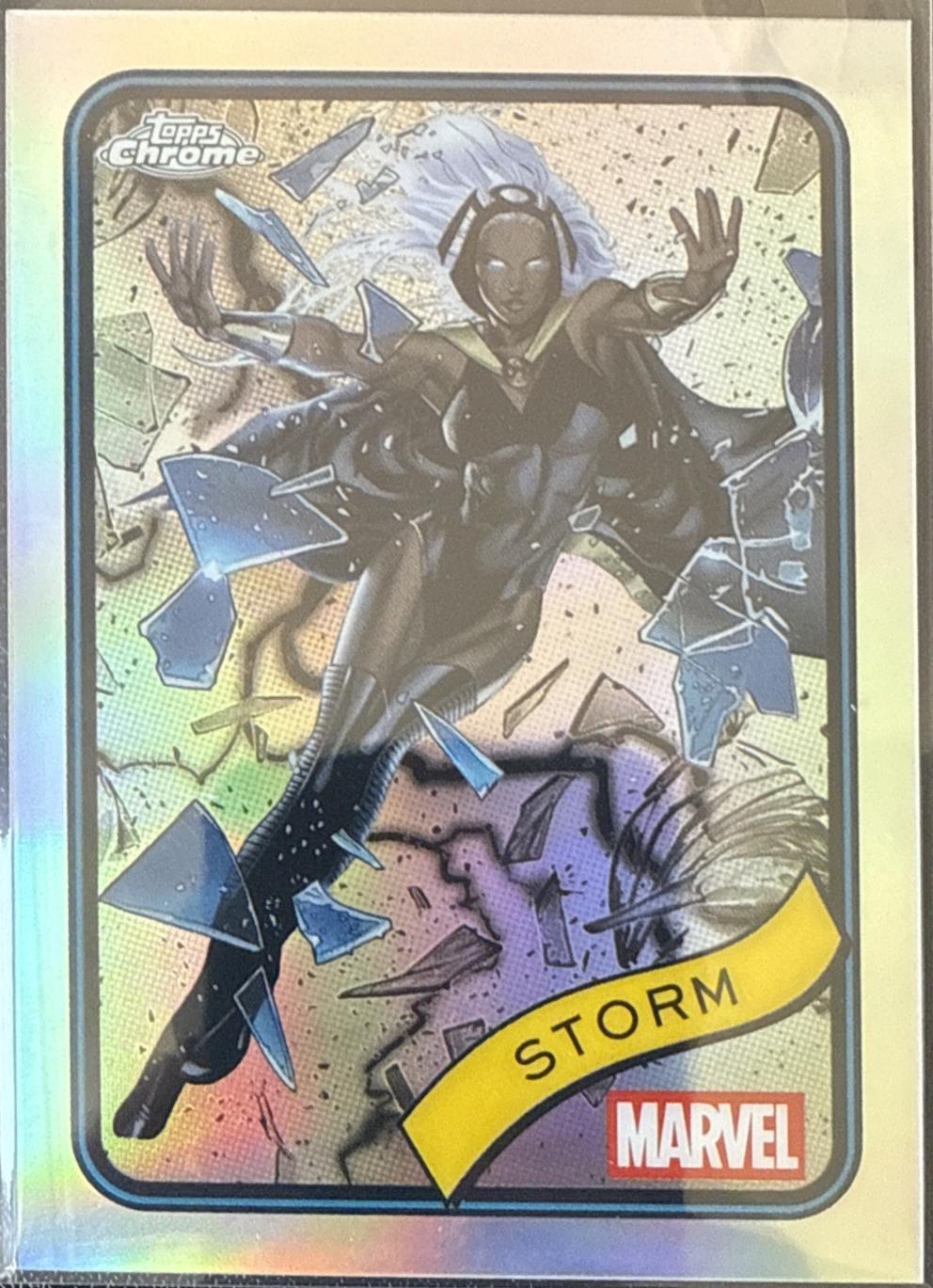 2025 Topps Chrome Storm [Refractor] #95 card