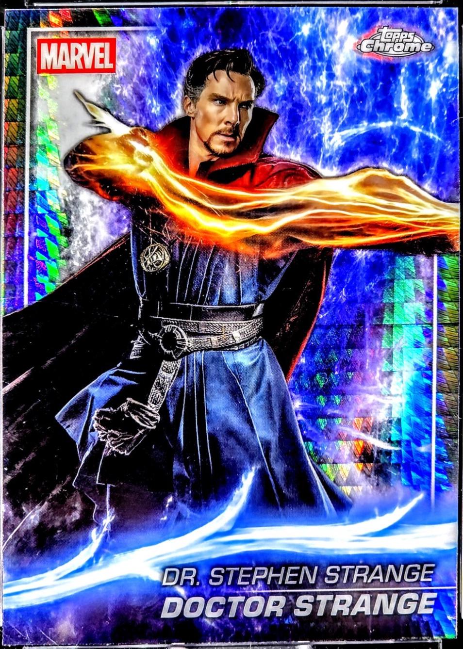 2025 Topps Chrome Studios Doctor Strange [Prism Refractor] #65 card