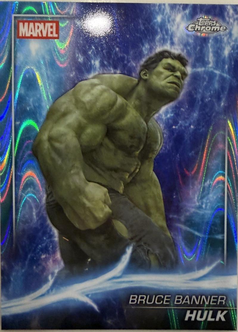 2025 Topps Chrome Studios Hulk #27 card