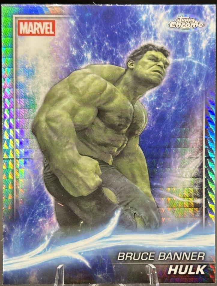 2025 Topps Chrome Studios Hulk [Prism Refractor] #27 card