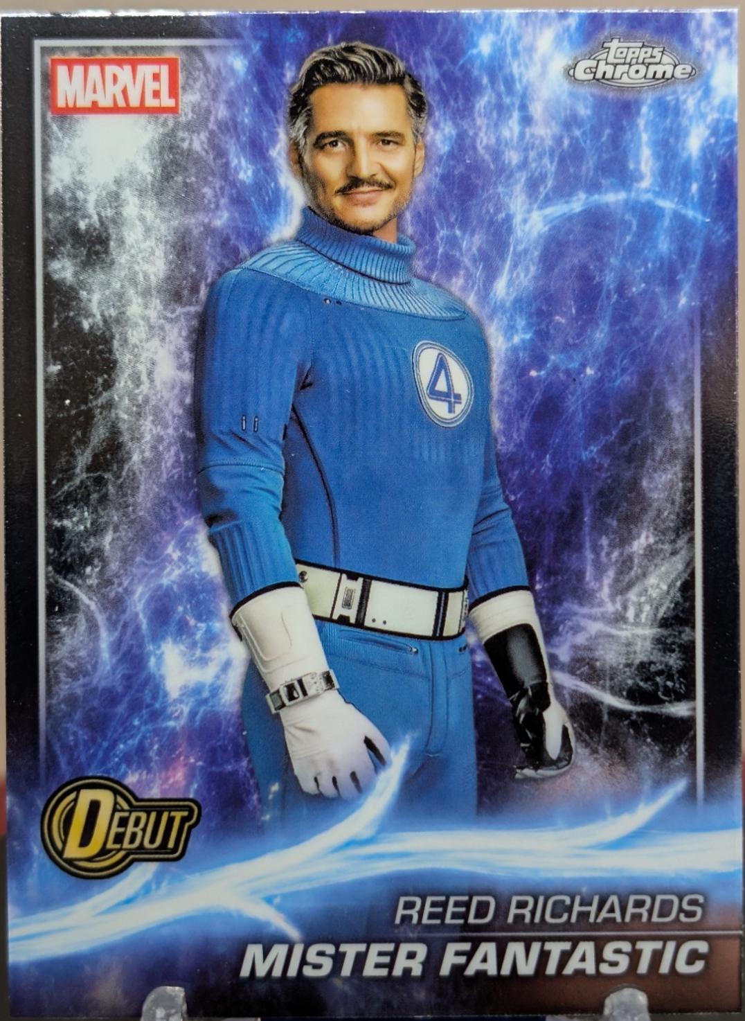 2025 Topps Chrome Studios Mister Fantastic #194 card