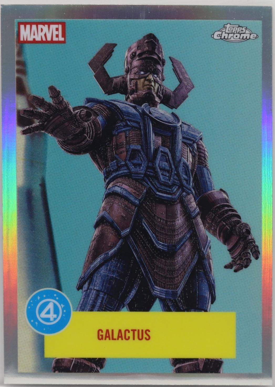 2025 Topps Chrome Studios The Fantastic Four First Steps Galactus #FF-7 card