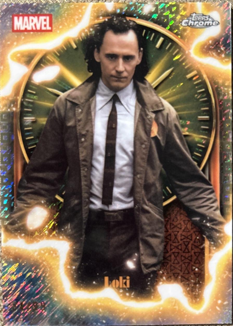 2025 Topps Chrome Studios The TVA Pruning Loki #TVA-11 card