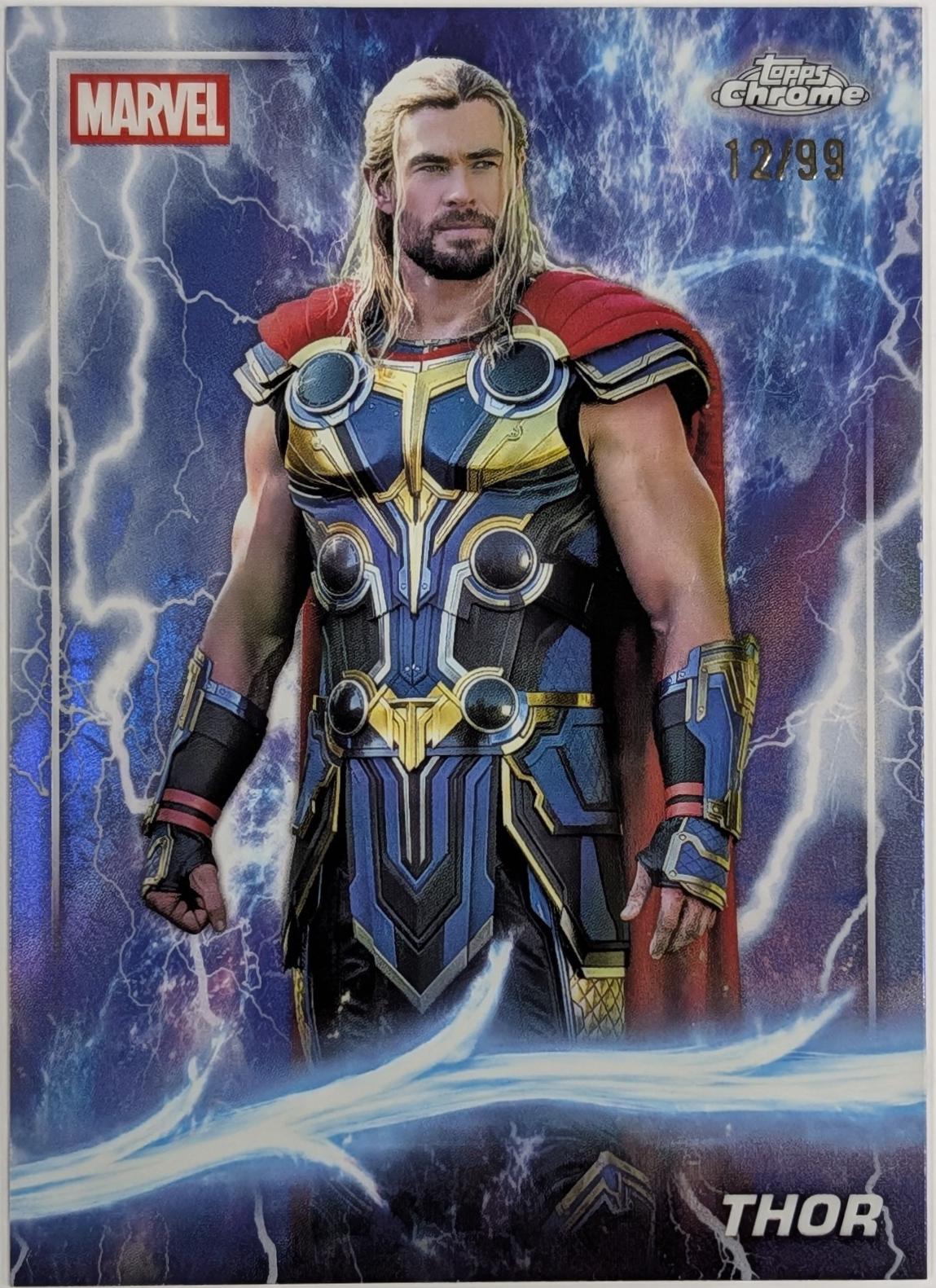 2025 Topps Chrome Studios Thor #134 card