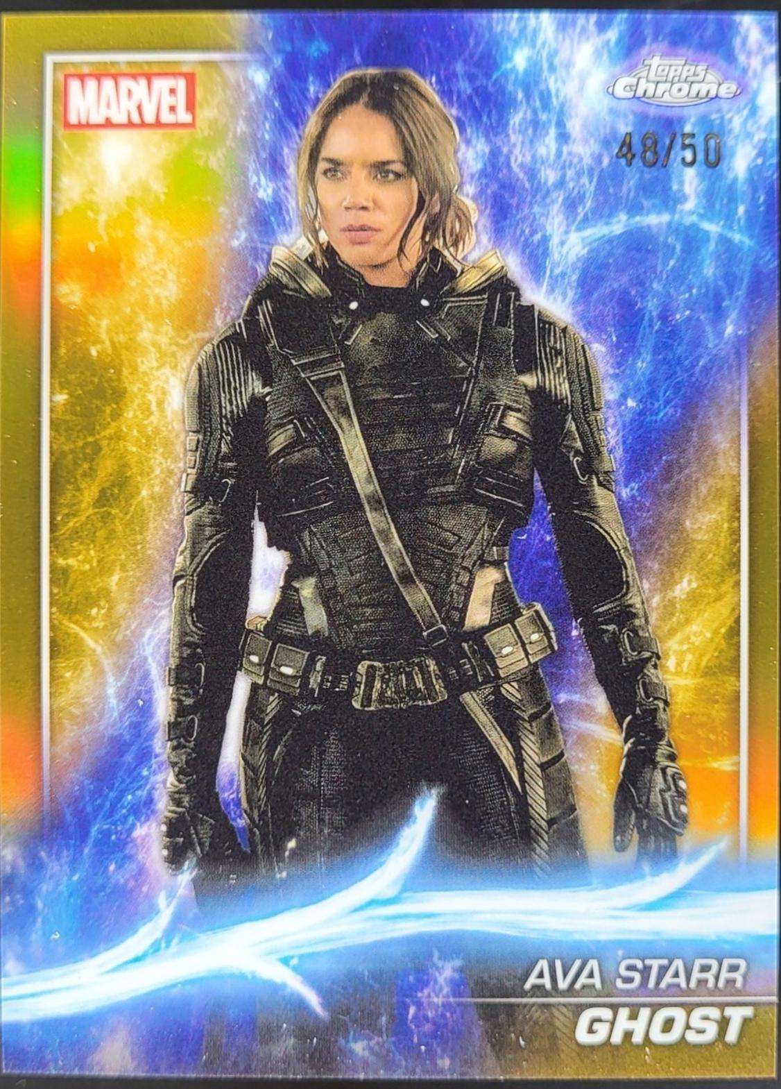 2025 Topps Chrome Studios Thunderbolts Ghost #4 card