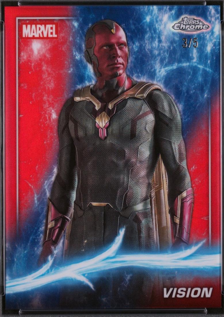 2025 Topps Chrome Studios Vision [Red Refractor] #55 card