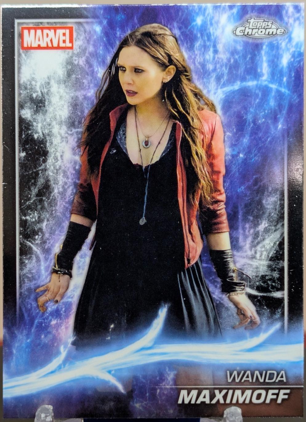 2025 Topps Chrome Studios Wanda Maximoff #52 card