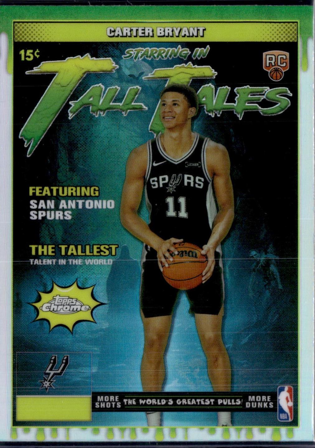 2025 Topps Chrome Tall Tales Carter Bryant [Refractor] #TT-19 card