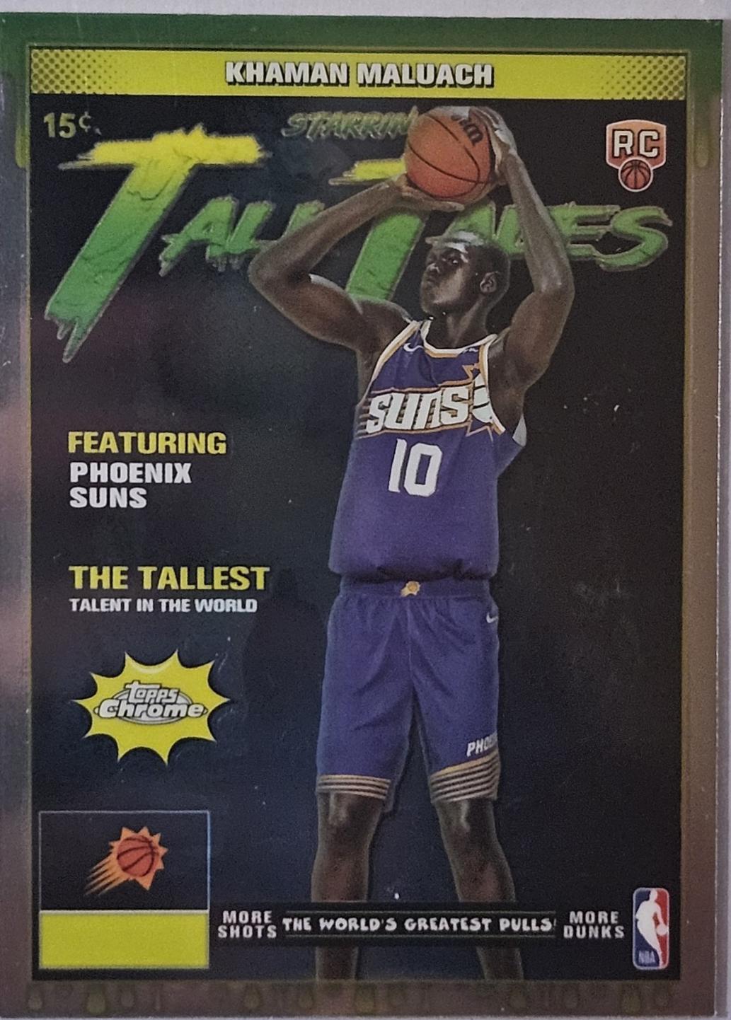 2025 Topps Chrome Tall Tales Khaman Maluach #TT-17 card