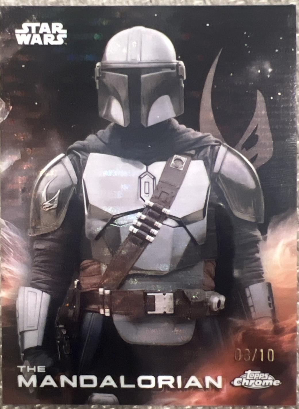 2025 Topps Chrome The Mandalorian [Black Pulsar] #181 card