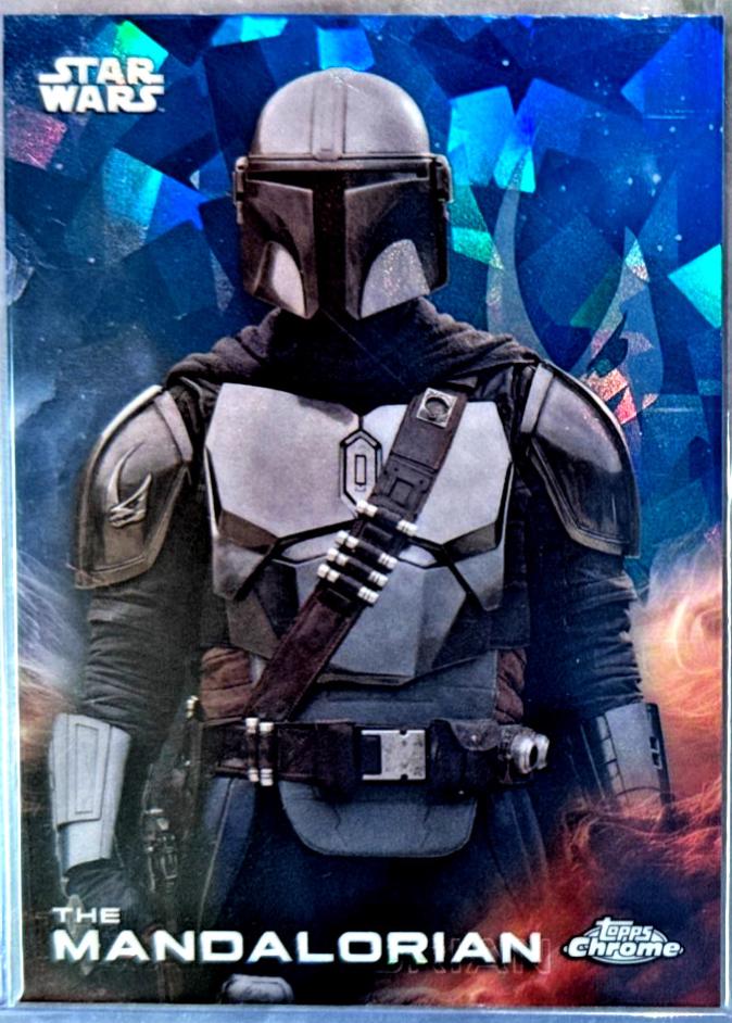 2025 Topps Chrome The Mandalorian [Sapphire] #181 card
