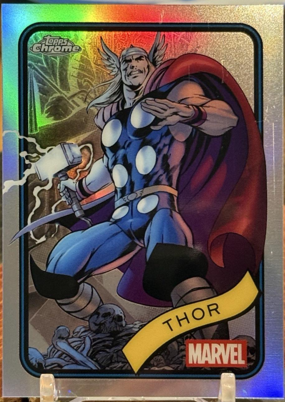 2025 Topps Chrome Thor [Refractor] #119 card
