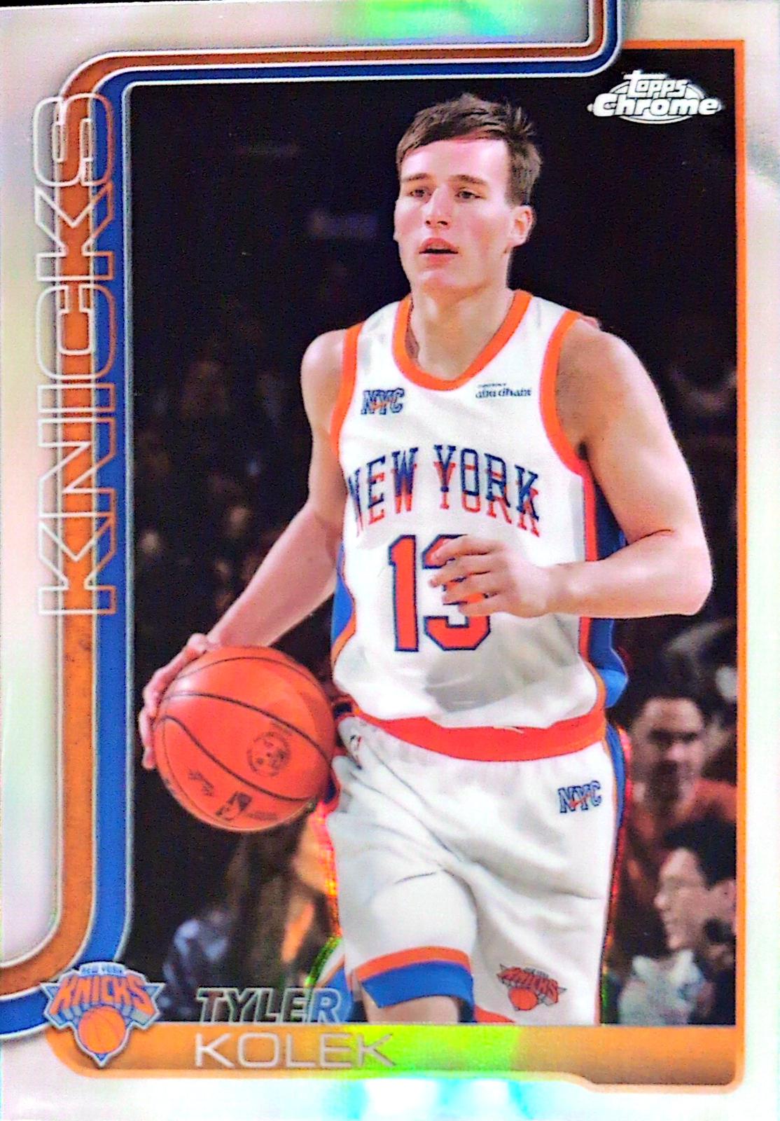 2025 Topps Chrome Tyler Kolek [Refractor] #139 card