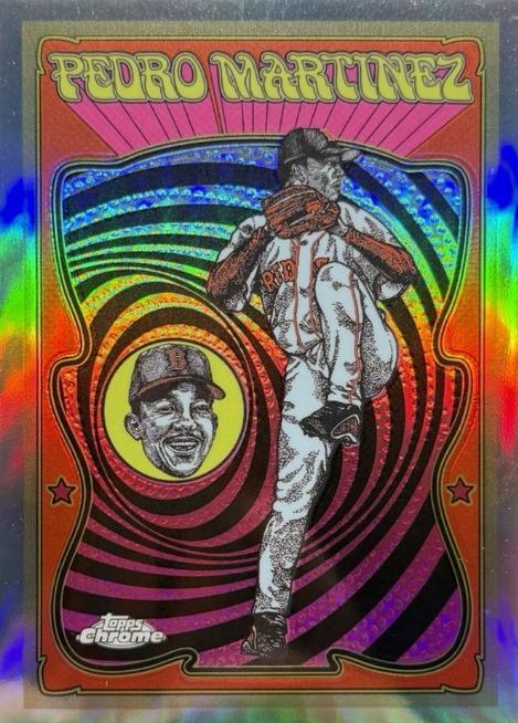2025 Topps Chrome Ultra Violet All Stars Pedro Martinez #UV-15 card