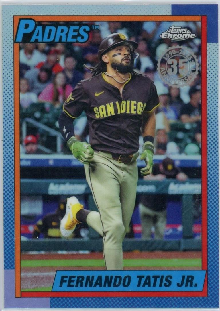 2025 Topps Chrome Update 1990 Fernando Tatis Jr. #90CU-9 card