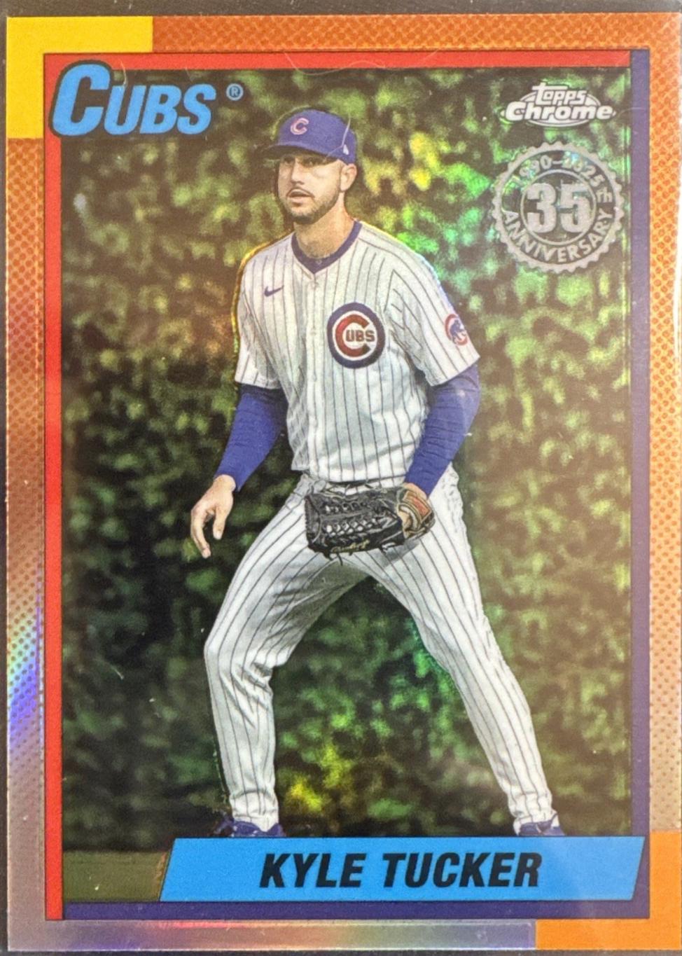 2025 Topps Chrome Update 1990 Kyle Tucker #90CU-13 card