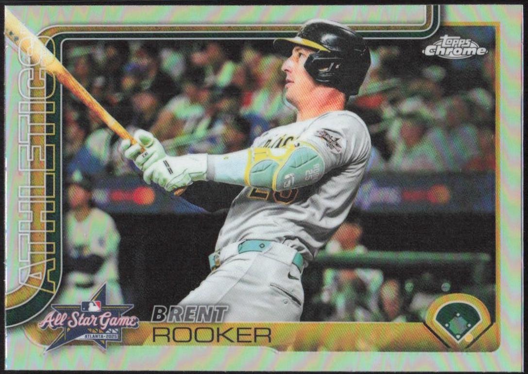 2025 Topps Chrome Update All-Star Game Brent Rooker #ASGC-29 card