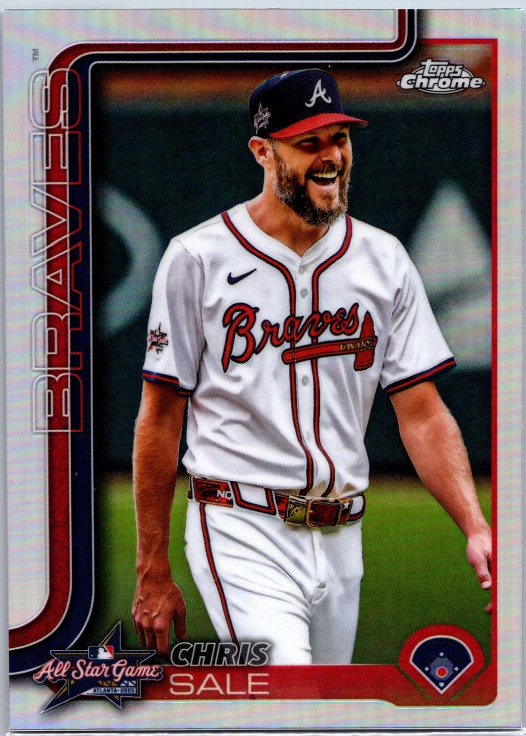 2025 Topps Chrome Update All-Star Game Chris Sale #ASGC-43 card
