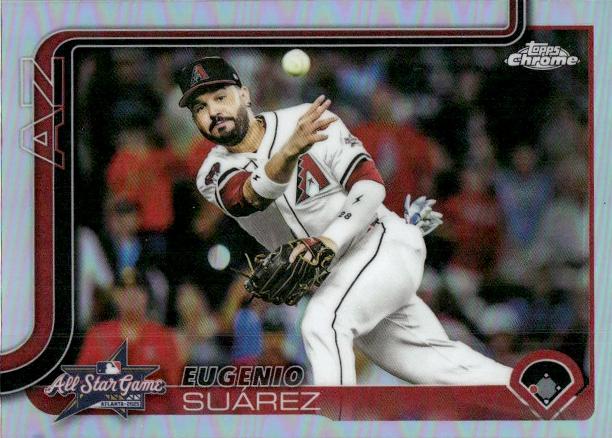 2025 Topps Chrome Update All-Star Game Eugenio Suarez #ASGC-35 card