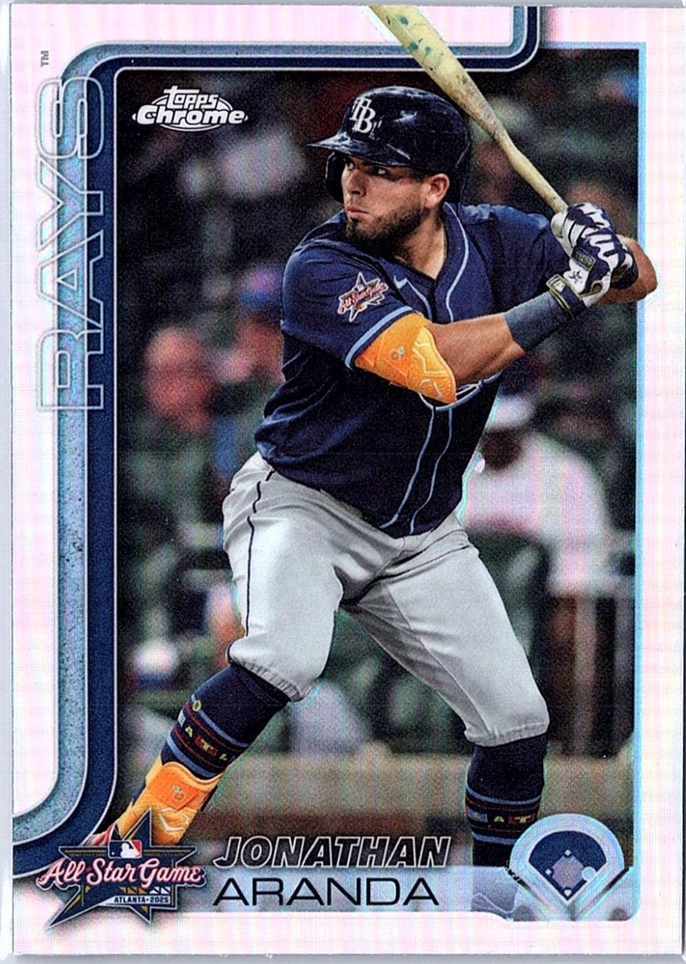 2025 Topps Chrome Update All-Star Game Jonathan Aranda #ASGC-20 card