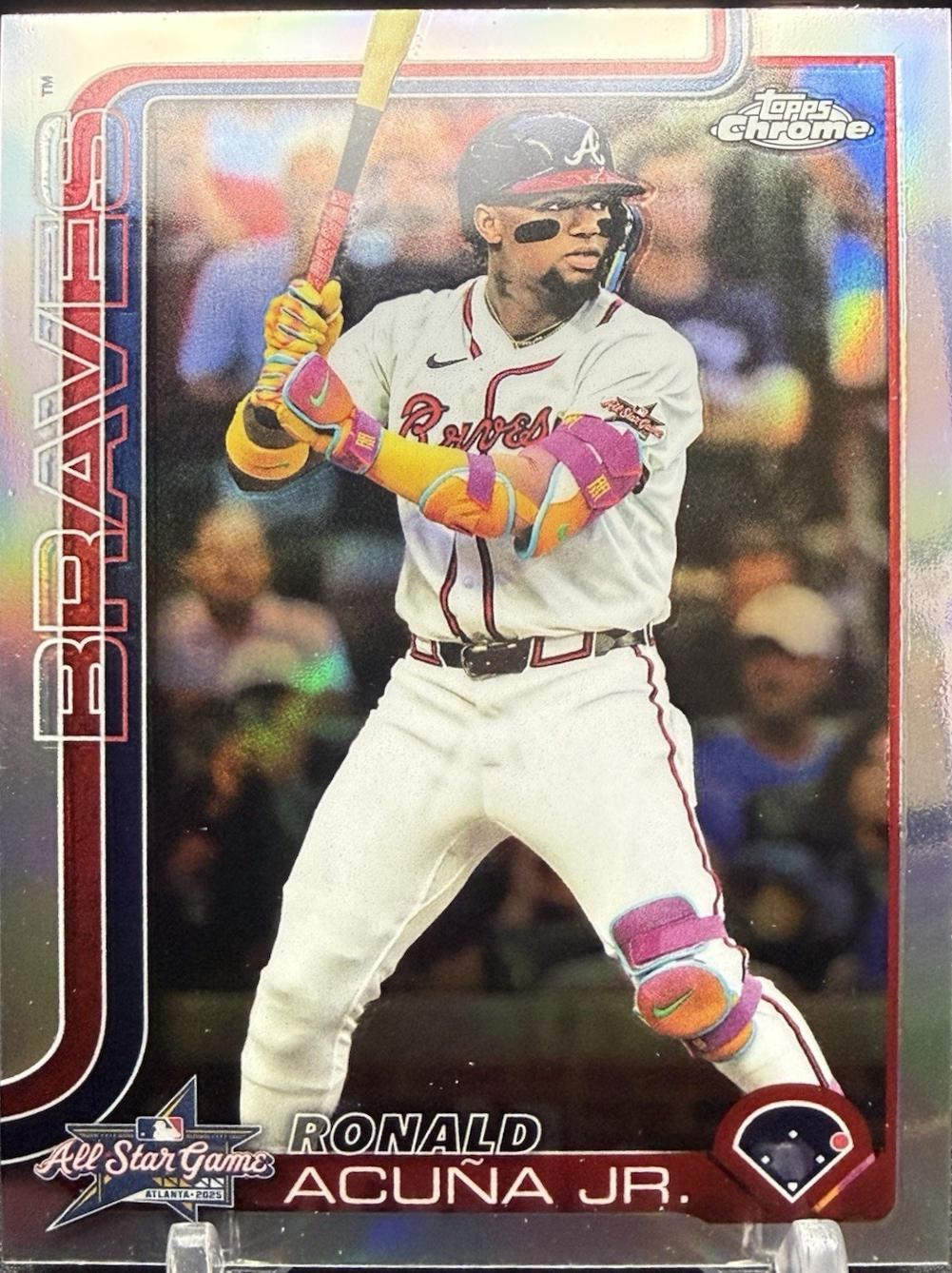 2025 Topps Chrome Update All-Star Game Ronald Acuna Jr. #ASGC-15 card
