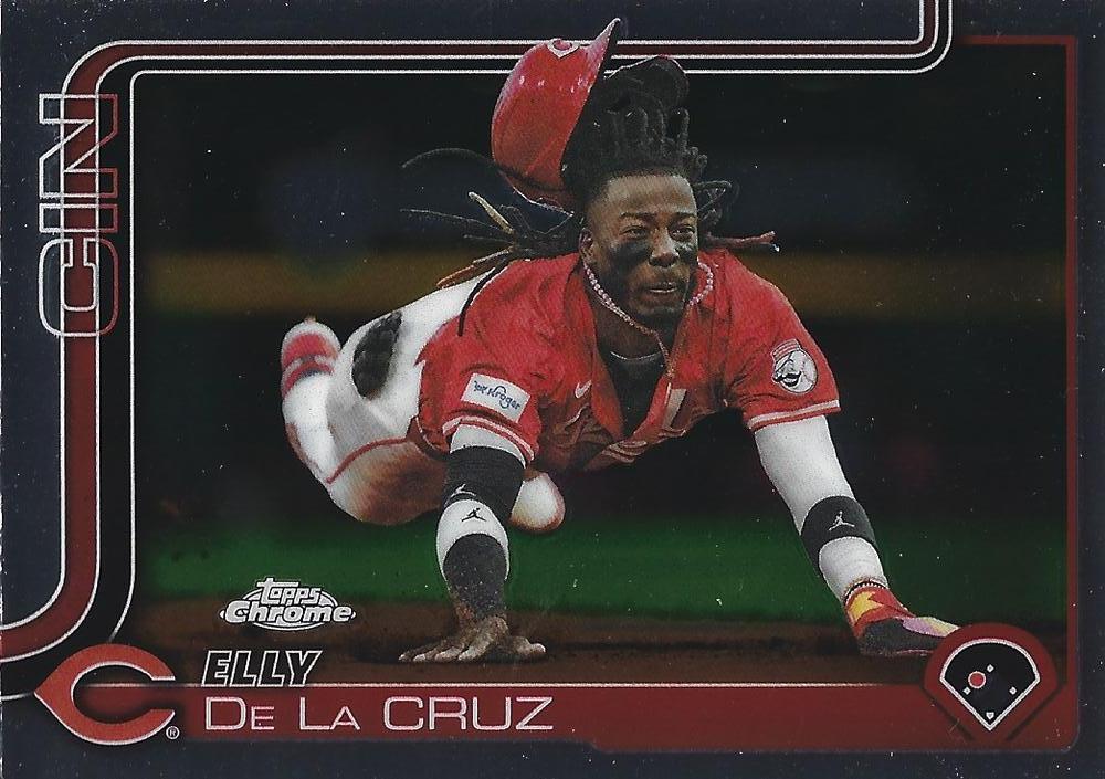 2025 Topps Chrome Update Elly De La Cruz #USC189 card