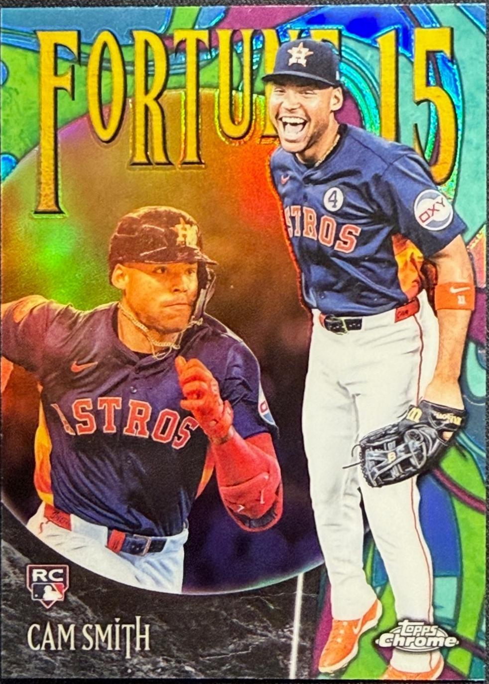 2025 Topps Chrome Update Fortune 15 Cam Smith #F15-25 card