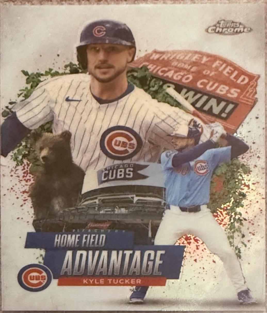 2025 Topps Chrome Update Home Field Advantage Kyle Tucker #HA-45 card