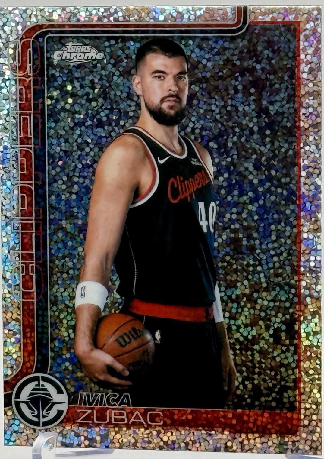2025 Topps Chrome Update Ivica Zubac [Image Variation] #37 card