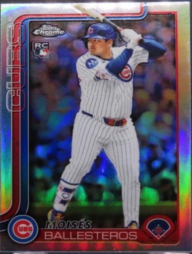 2025 Topps Chrome Update Moises Ballesteros [Refractor] #USC93 card