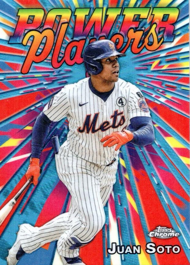 2025 Topps Chrome Update Power Players Juan Soto #PP-35 card