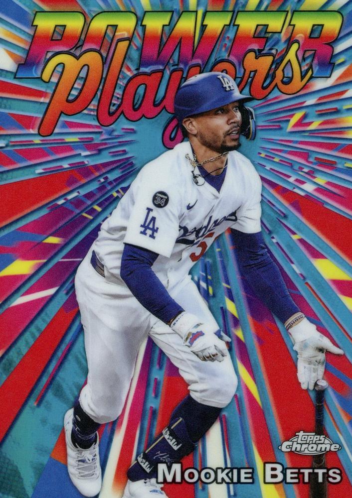 2025 Topps Chrome Update Power Players Mookie Betts #PP-41 card