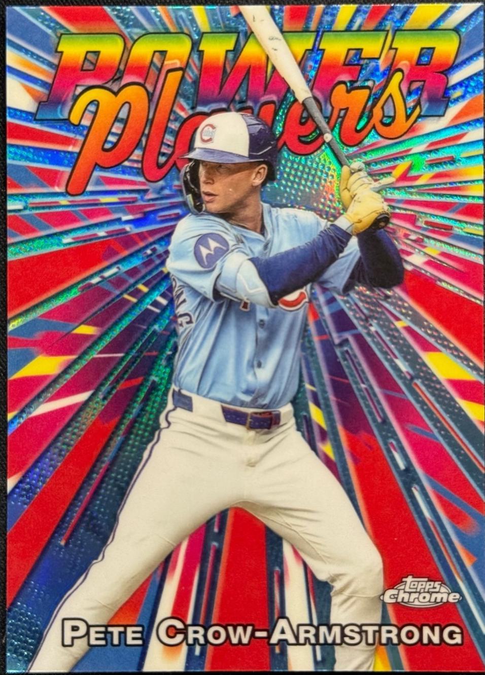 2025 Topps Chrome Update Power Players Pete Crow-Armstrong #PP-44 card