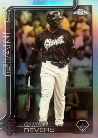 2025 Topps Chrome Update Rafael Devers [Sepia Refractor] #USC105 card
