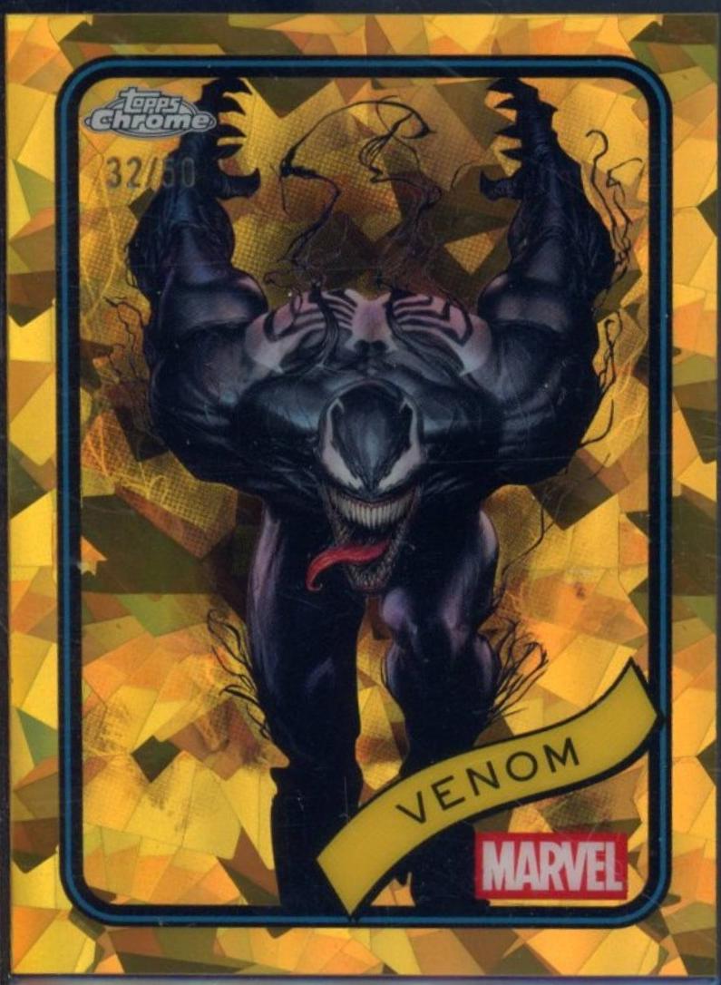 2025 Topps Chrome Venom [Gold Sapphire] #149 card
