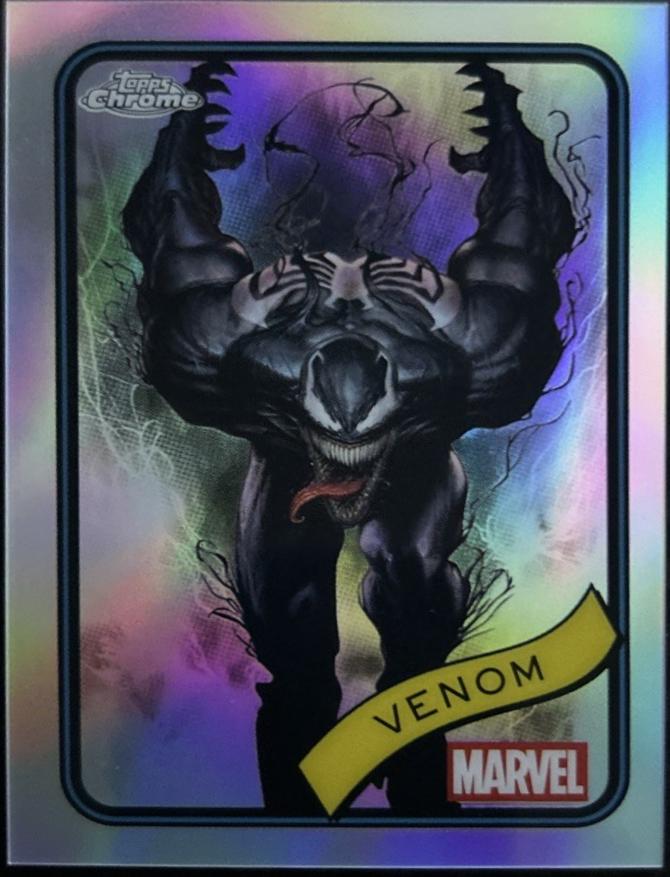 2025 Topps Chrome Venom [Refractor] #149 card